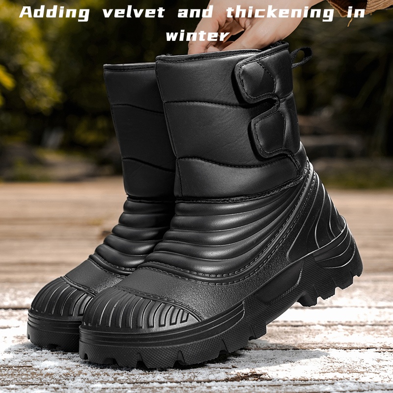 Hiking Boot Waterproof - 새로운 남성용 겨울 스노우 부츠 두꺼운