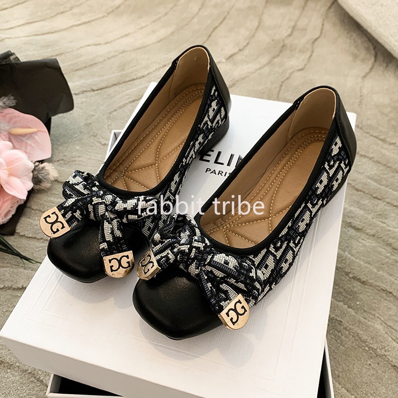 Men'S Shoes To Women'S - 여성을위한 편안한 프랑스 여성 싱글 신발