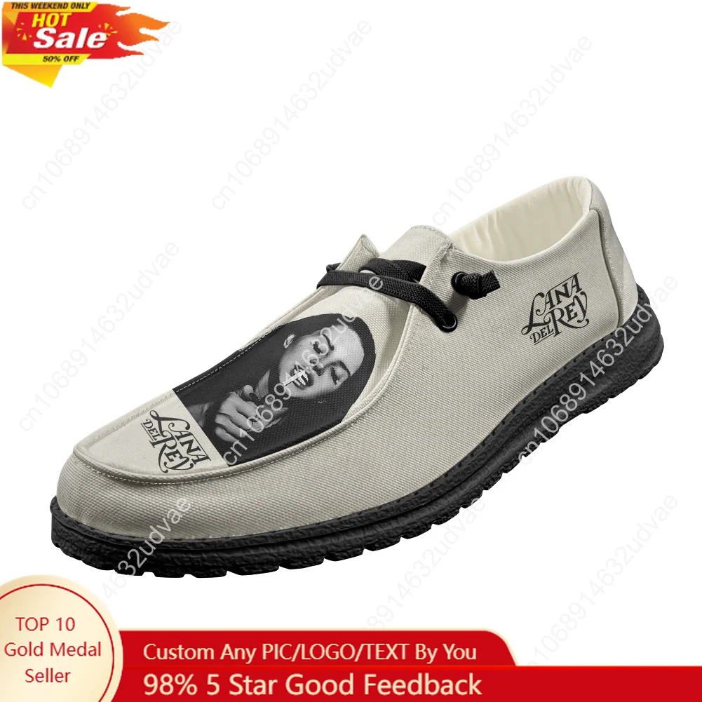 Men'S Shoes Lightweight - 라나 델 레이 가수 로퍼 남성