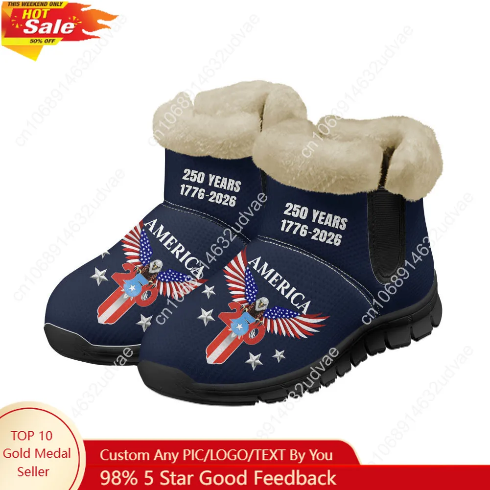 Men'S Shoes Casual Sneakers - 미국 250주년 기념 1776-2026 플러시 슈즈