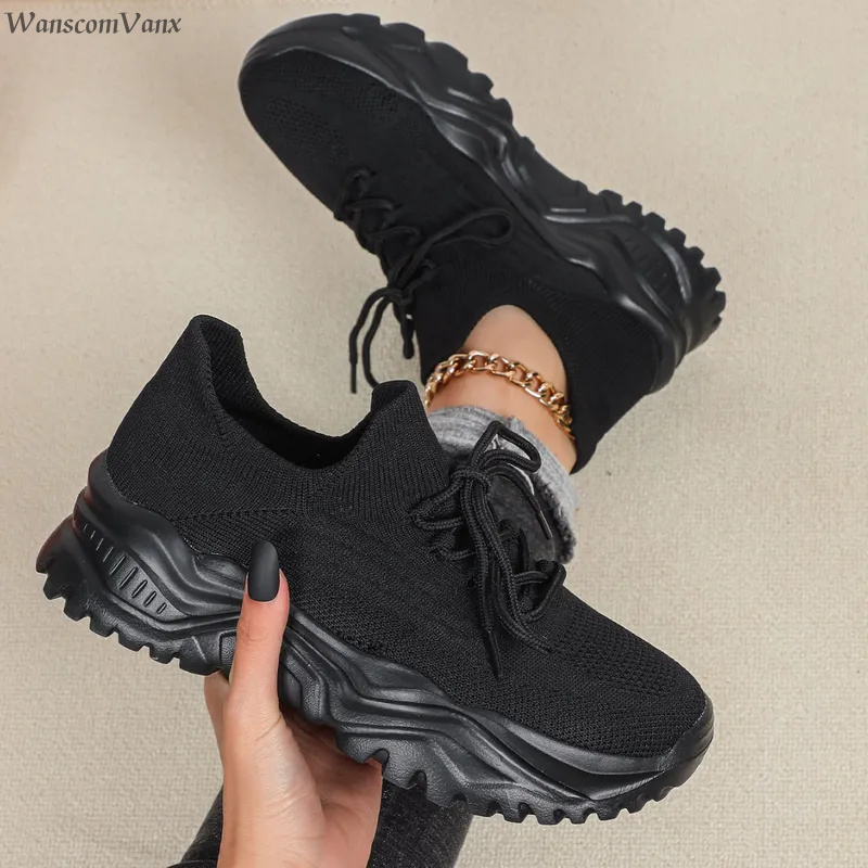 Men'S Shoes Casual Sneakers - 여성과 남성을 위한 패션 청키 플랫폼