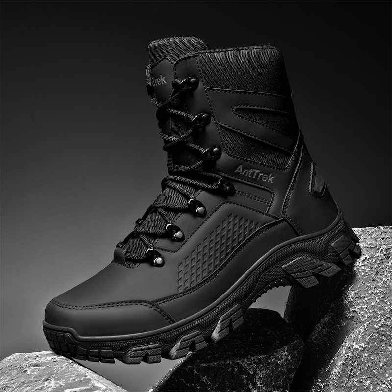 Hiking Boot Waterproof - 남성용 와일드 트레이닝 부츠 사계절 하이탑