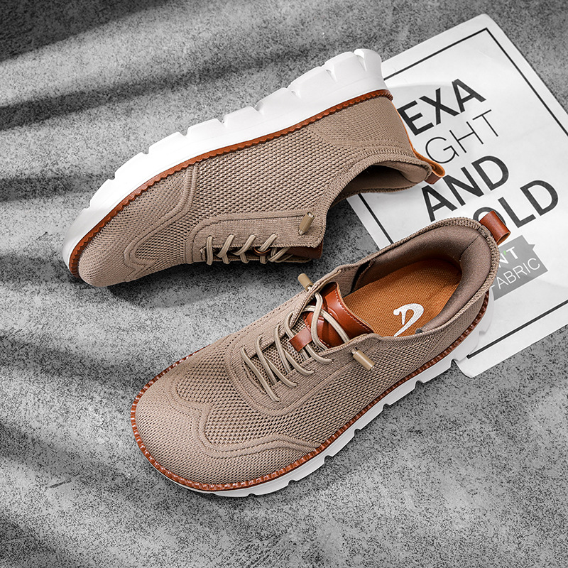 Men'S Shoes Casual Sneakers - 스타일리시 남성 와이드 박스 슈즈 맨발