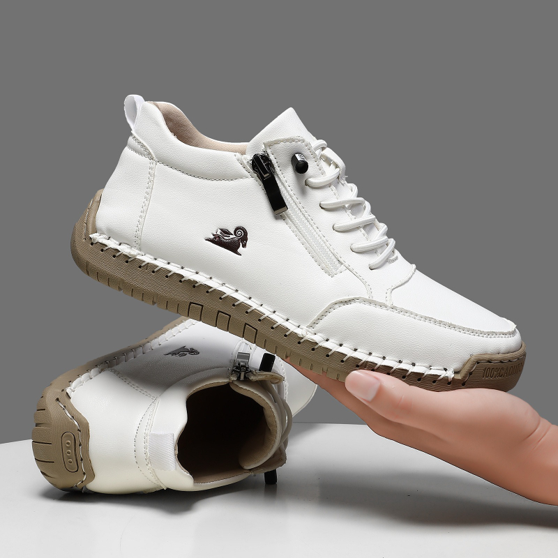Men'S Shoes Casual Sneakers - 여성 운동화 수제 가죽 캐주얼 신발