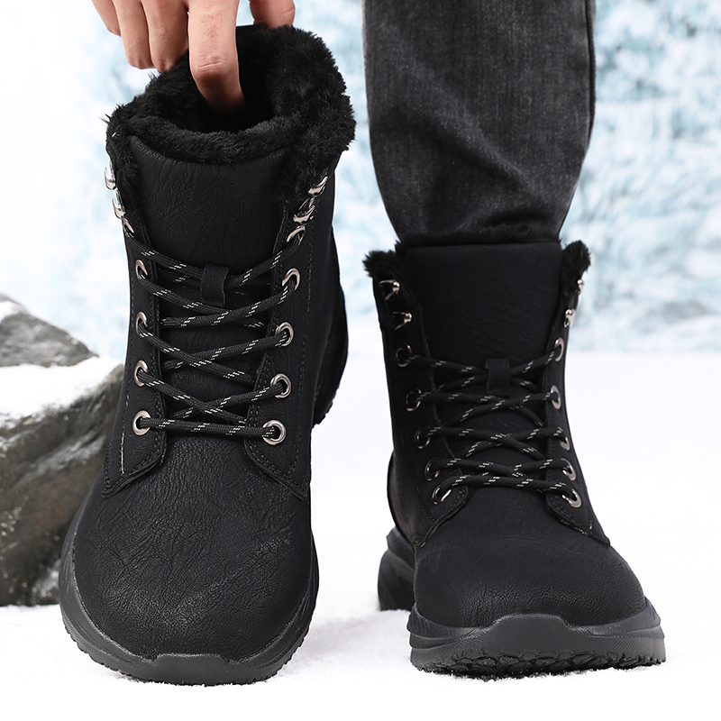 남성용 겨울 방수 스노우 부츠, 넓은 앞코 스니커즈,  - Hiking Boot Waterproof 리뷰 및 가격