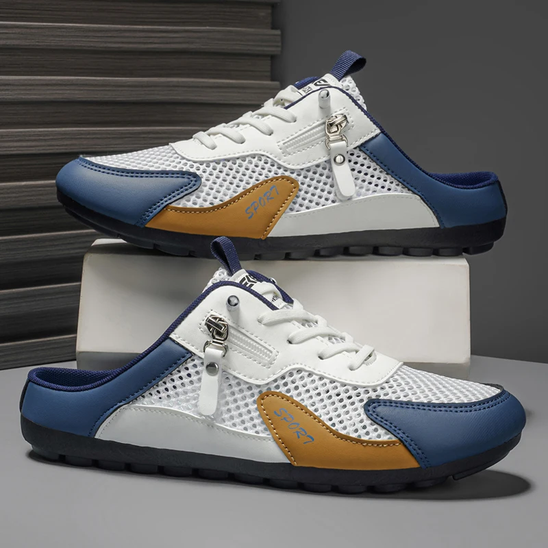 남성용 여름 슬리퍼 트렌디 플랫 바닥 통기성 캐주얼 실 - Men'S Shoes Casual Sneakers 리뷰 및 가격