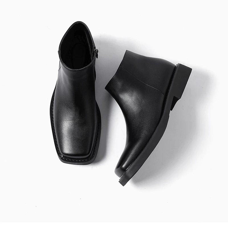 블랙 새로운 패션 남성 캐주얼 가죽 신발 가을 겨울 드 - Men'S Shoes Hush Puppies 리뷰 및 가격