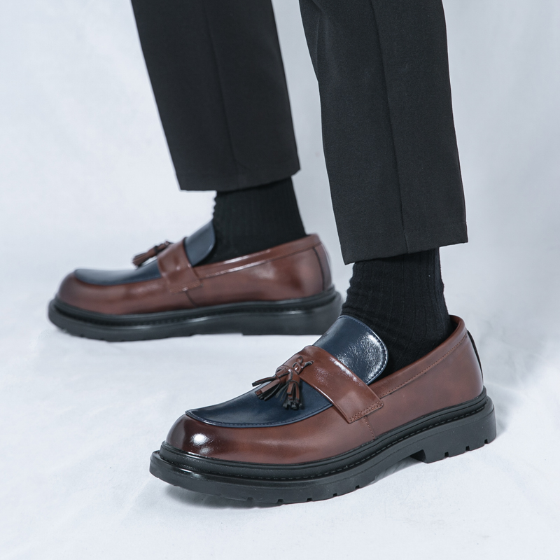 패션 브랜드 남성용 논슬립 캐주얼 가죽 신발 고품질 남 - Men'S Shoes Quality Brands 리뷰 및 가격