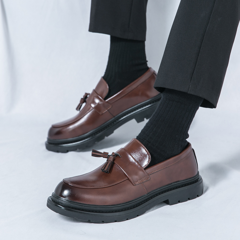 패션 브랜드 남성용 논슬립 캐주얼 가죽 신발 고품질 남 - Men'S Shoes Quality Brands 리뷰 및 가격