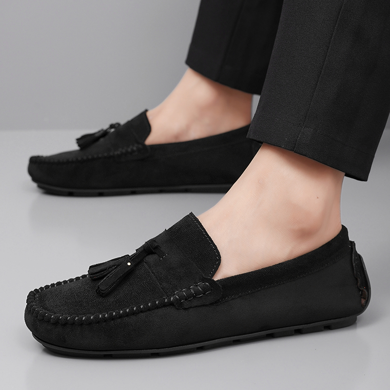 클래식 태슬 남성 로퍼 편안한 스웨이드 가죽 캐주얼 신 - Men'S Shoes Hush Puppies 리뷰 및 가격
