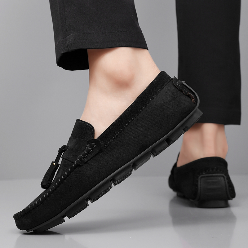 클래식 태슬 남성 로퍼 편안한 스웨이드 가죽 캐주얼 신 - Men'S Shoes Hush Puppies 리뷰 및 가격