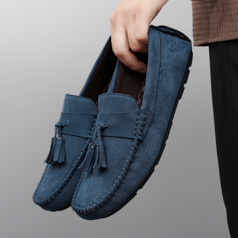 클래식 태슬 남성 로퍼 편안한 스웨이드 가죽 캐주얼 신 - Men'S Shoes Hush Puppies 리뷰 및 가격
