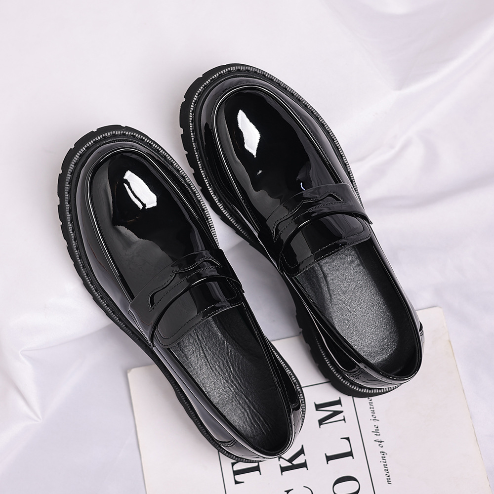 새로운 남성 로퍼 슬립온 PU 가죽 캐주얼 신발 영국  - Men'S Shoes Wide Width 리뷰 및 가격