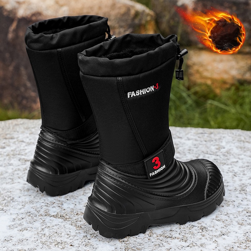가을과 겨울을 위한 남성용 새 스노우 부츠, 양털 안감 - Hiking Boot Waterproof 리뷰 및 가격