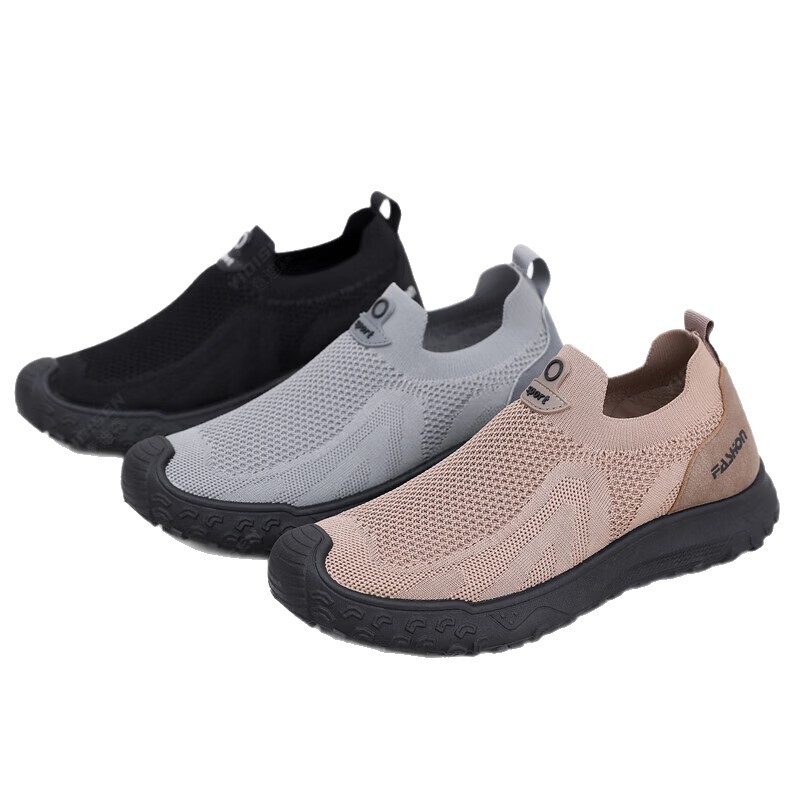 여름 남성 캐주얼 신발 탄성 슬립온 디자인 충돌 방지  - Men Shoes Everyday 리뷰 및 가격