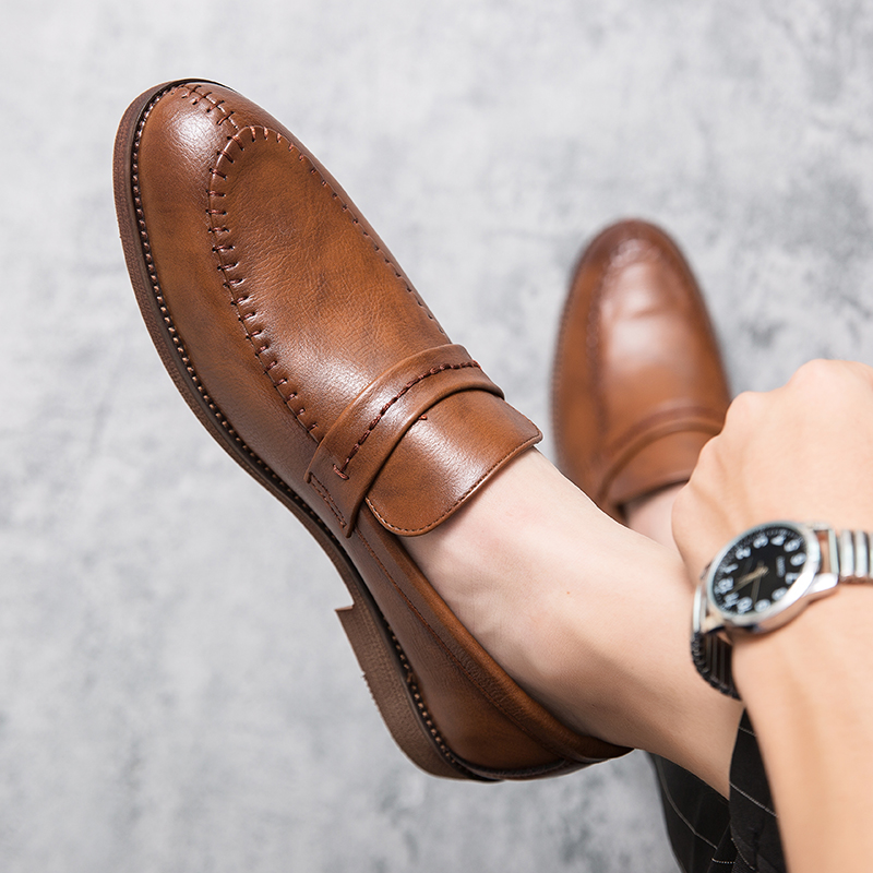 남성용 비즈니스 로퍼 드레스 가죽 신발, 남성용 브랜드 - Men'S Shoes Quality Brands 리뷰 및 가격