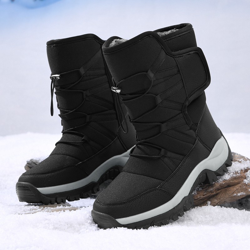 브랜드 남성 겨울 신발 방수 남성 부츠 따뜻한 플러시  - Hiking Boot Waterproof 리뷰 및 가격