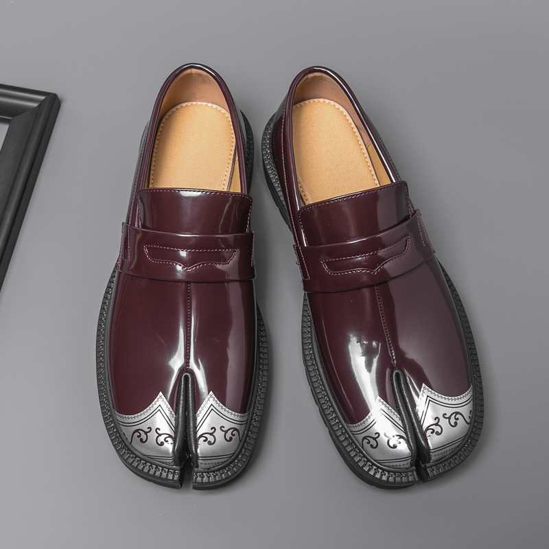 고품질 남성 두꺼운 밑창 가죽 신발 패션 디자이너 일본 - Men'S Shoes Japanese Brand 리뷰 및 가격