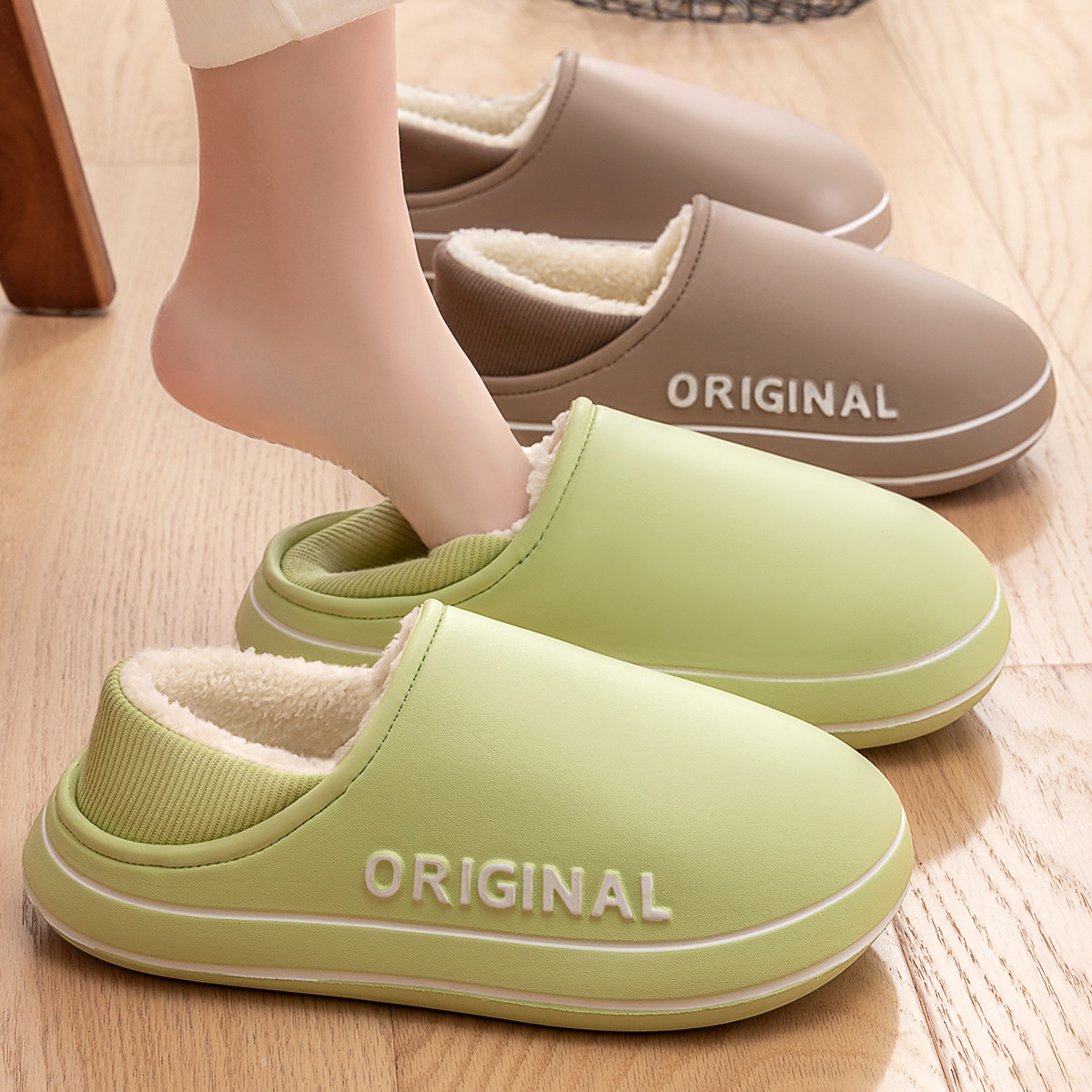 집에서 신는 털 슬리퍼 여성 겨울 따뜻한 털 플러시 실 - Men'S Shoes Grip 리뷰 및 가격