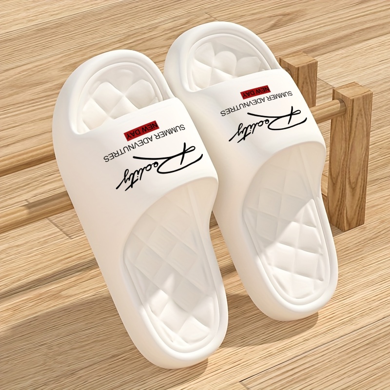 커플 슬리퍼 여성 남성용 부드러운 청키 슬라이드 홈 욕 - Men'S Shoes To Women'S 리뷰 및 가격
