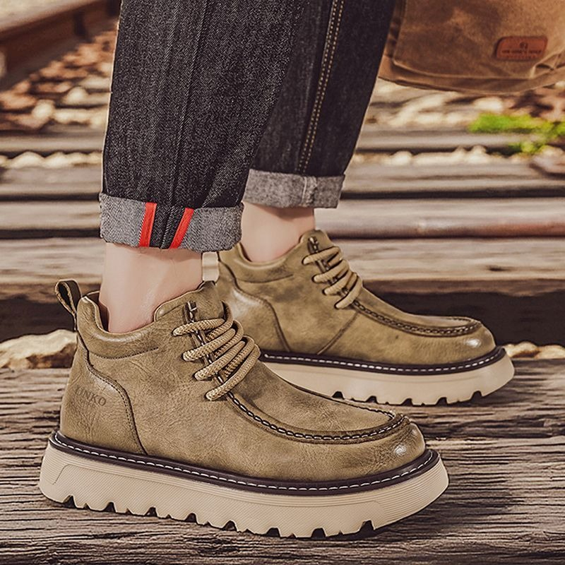 남성 겨울 첼시 부츠 영국 스타일 플랫폼 높이 증가 따 - Men'S Shoes With Height Increase 리뷰 및 가격
