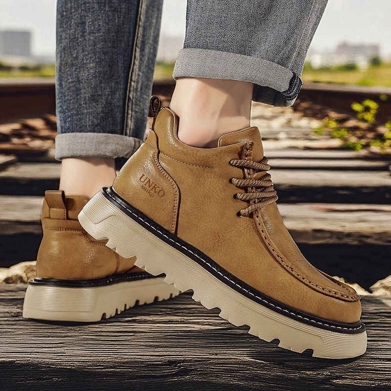 남성 겨울 첼시 부츠 영국 스타일 플랫폼 높이 증가 따 - Men'S Shoes With Height Increase 리뷰 및 가격