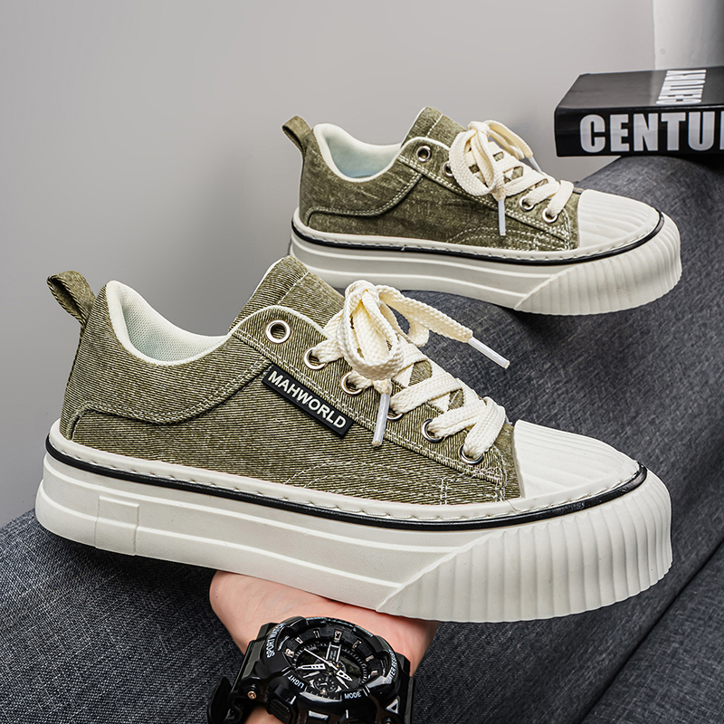 경량 통기성 남성 신발 새로운 캔버스 신발 편안한 플러 - Men'S Shoes Casual Sneakers 리뷰 및 가격