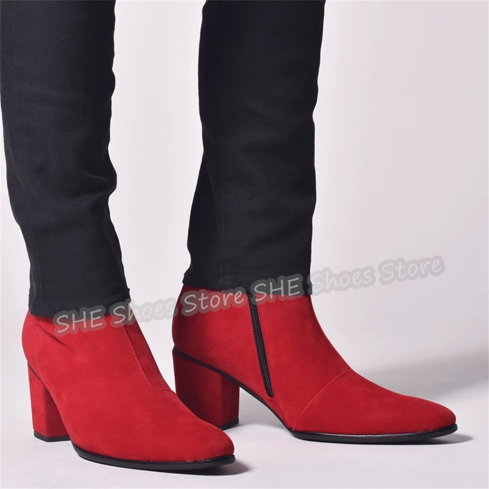 남성용 하이탑 천연 가죽 첼시 부츠 레트로 라운드 토  - Men Shoes For Wedding 리뷰 및 가격