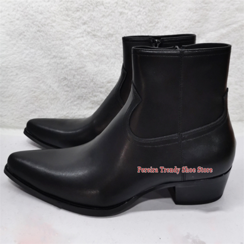 남성용 수제 스웨이드 첼시 부츠 트렌디한 포인티드 토  - Men Shoes For Wedding 리뷰 및 가격