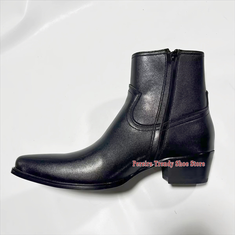 남성용 수제 스웨이드 첼시 부츠 트렌디한 포인티드 토  - Men Shoes For Wedding 리뷰 및 가격