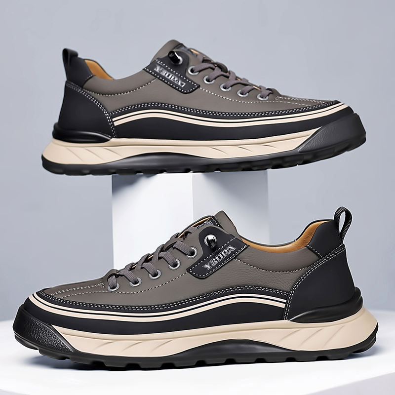 남성용 가죽 캐주얼 신발, 미끄럼 방지, 내마모성, 통 - Men'S Shoes Quality Brands 리뷰 및 가격
