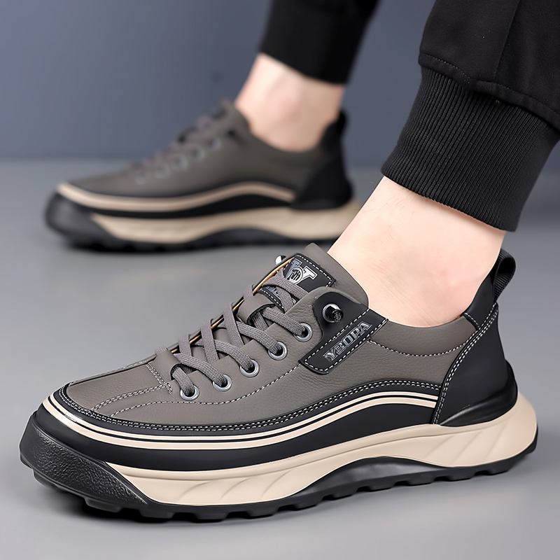 남성용 가죽 캐주얼 신발, 미끄럼 방지, 내마모성, 통 - Men'S Shoes Quality Brands 리뷰 및 가격