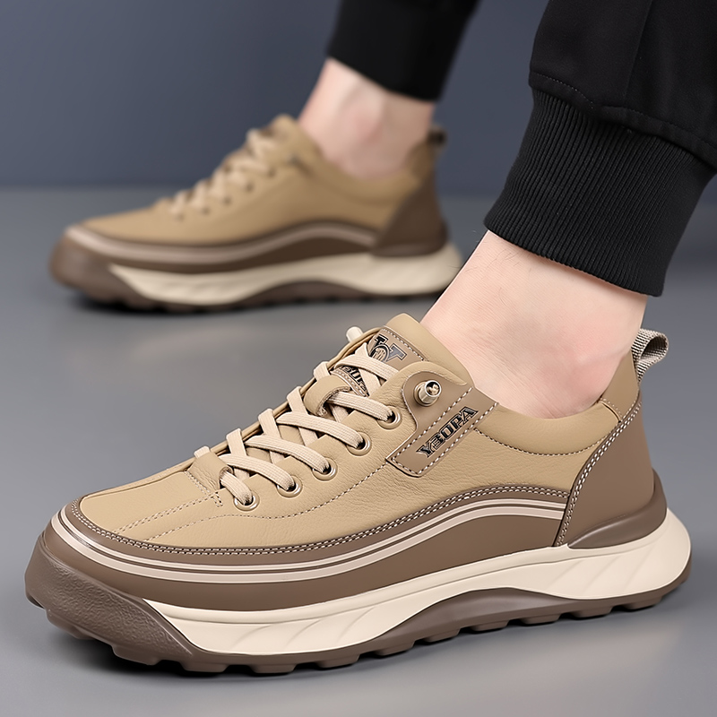남성용 가죽 캐주얼 신발, 미끄럼 방지, 내마모성, 통 - Men'S Shoes Quality Brands 리뷰 및 가격