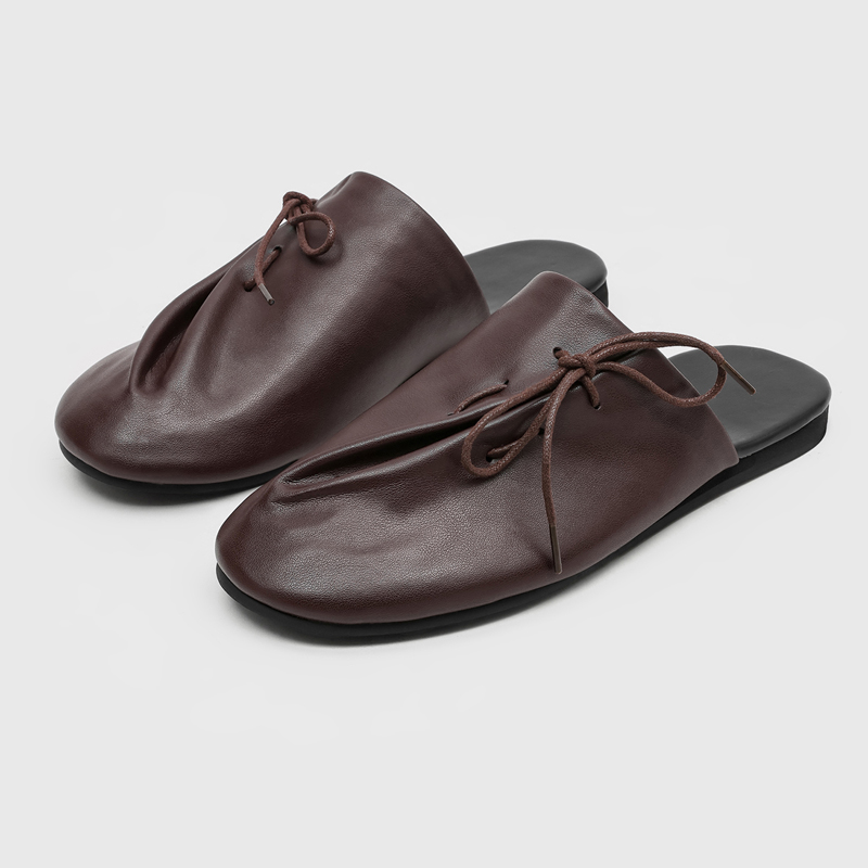 새롭고 세련된 편안한 남성용 하프 슬리퍼 사선 스트랩  - Men'S Shoes Hush Puppies 리뷰 및 가격