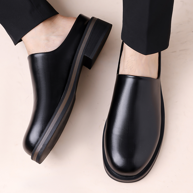 남성 슬립온 하프 슬리퍼, 두꺼운 밑창 광택 캐주얼 가 - Men'S Shoes Hush Puppies 리뷰 및 가격