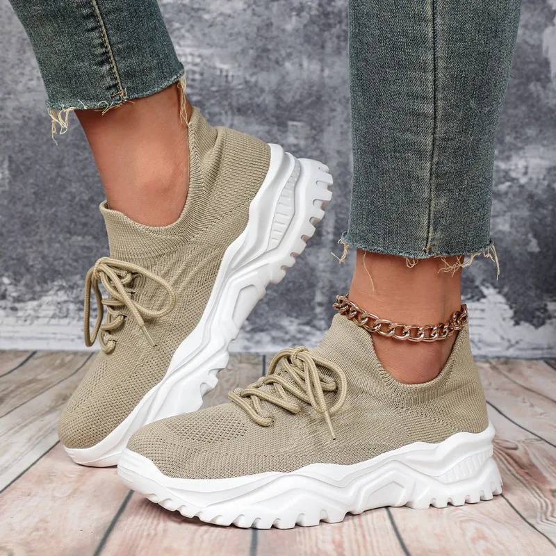 여성과 남성을 위한 패션 청키 플랫폼 스니커즈 통기성  - Men'S Shoes Casual Sneakers 리뷰 및 가격