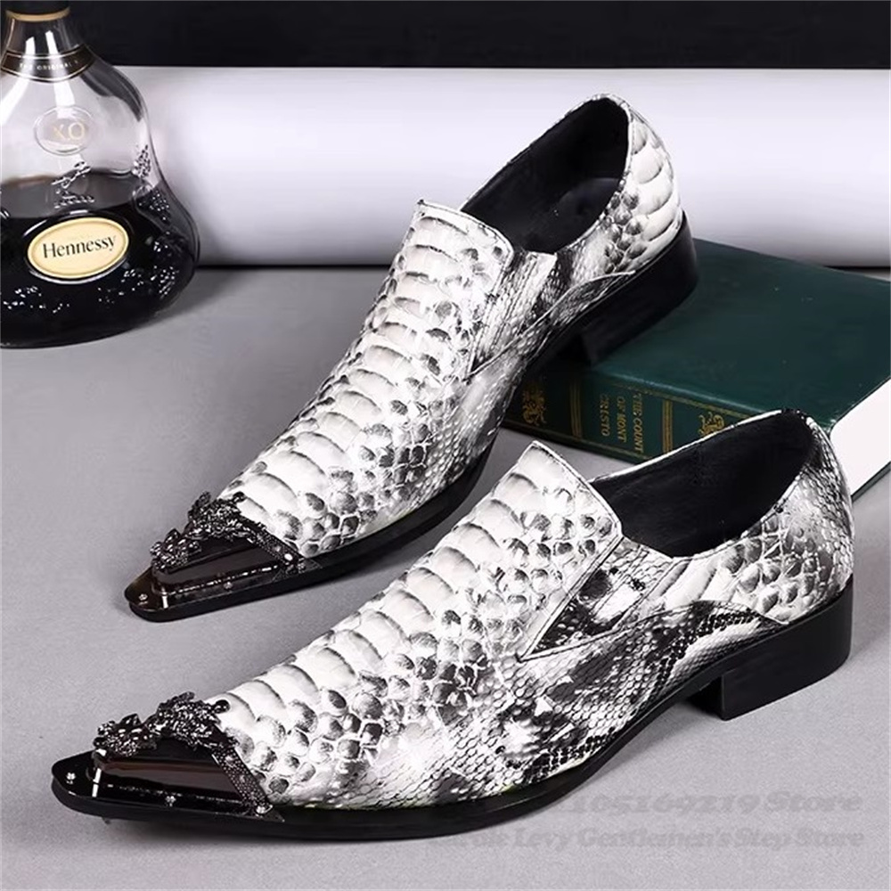 금속 뾰족한 발가락 남성 캐주얼 가죽 신발 바 무대 런 - Men Shoes For Wedding 리뷰 및 가격