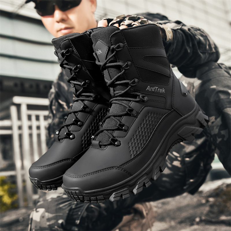 남성용 와일드 트레이닝 부츠 사계절용 하이탑 논슬립 방 - Hiking Boot Waterproof 리뷰 및 가격