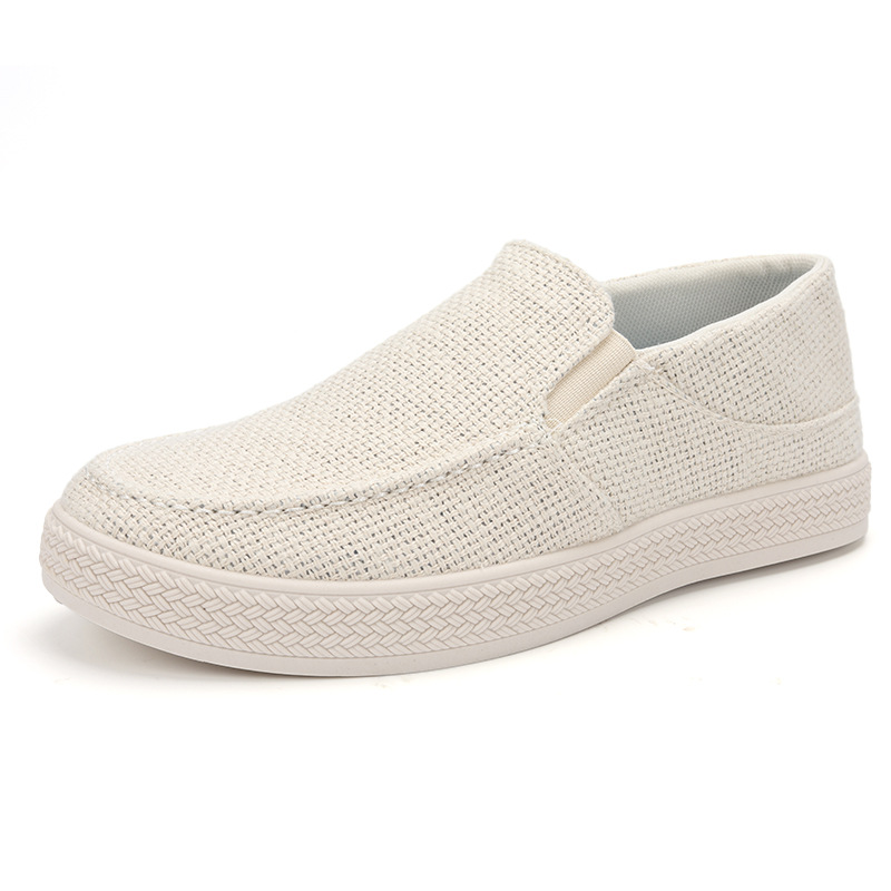 남성 린넨 슬립온 로퍼 통기성 있는 직조 원단 갑피 내 - Men Shoes Everyday 리뷰 및 가격
