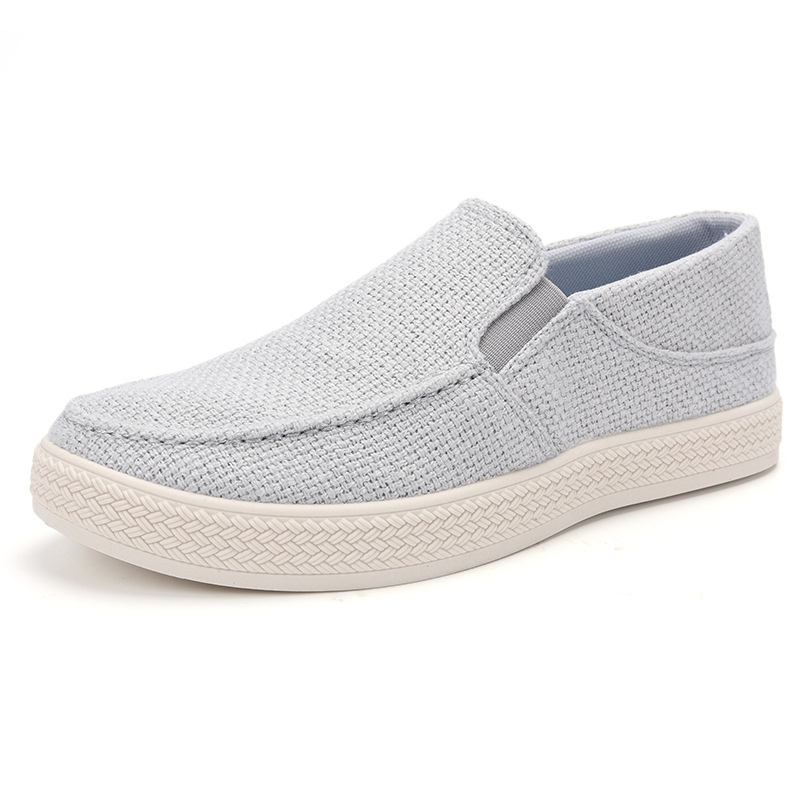 남성 린넨 슬립온 로퍼 통기성 있는 직조 원단 갑피 내 - Men Shoes Everyday 리뷰 및 가격